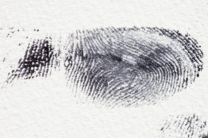 a fingerprint for a fingerprint card application